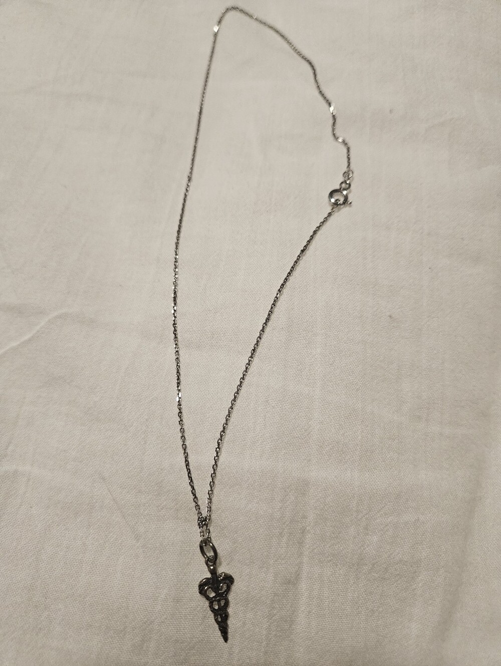 Silver Heart & Arrow Pendant Necklace - Women Jewelry